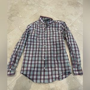 Men’s small vineyard vines slim fit tucker shirt